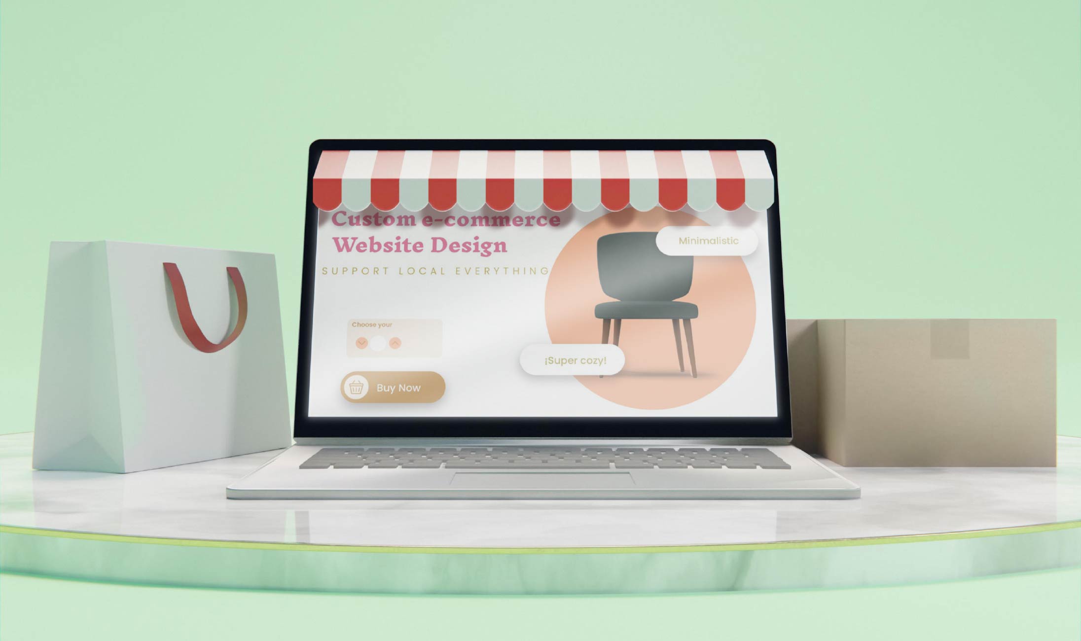 Custom E-commerce Website Design